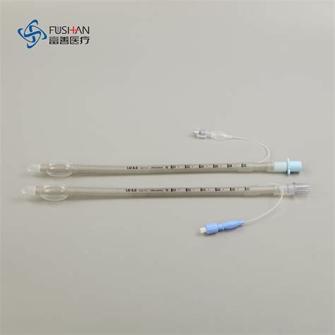 Fushan Medical Hospital Equipment Silicone Disposable Endotracheal Tube