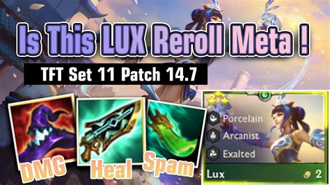 Forcing Lux Reroll Works Deleting Backline Comp Tft Set