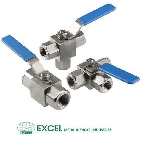 Stainless Steel Ball Valve Application Industrial At Best Price In Mumbai Excel Metal And Engg