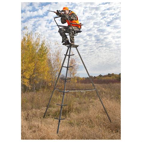 Sniper Sentinel 12 Tripod Deer Stand 284016 Tower Tripod Stands