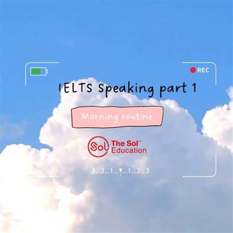 Stream Ielts The Sol Listen To Ielts Speaking Part 1 Morning