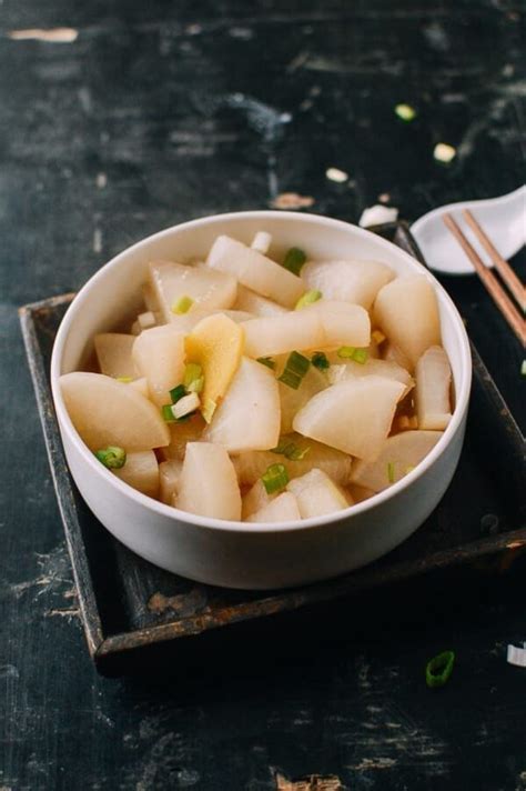 Boiled Daikon Radish The Woks Of Life