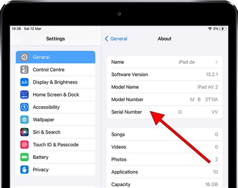 How To Find The Serial Number On Apple IPad Pro