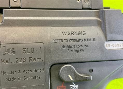 Converted Hk Heckler And Koch G36k G 36 Pdw Sl8 556 Sbr Nfa Class 3 Sbr