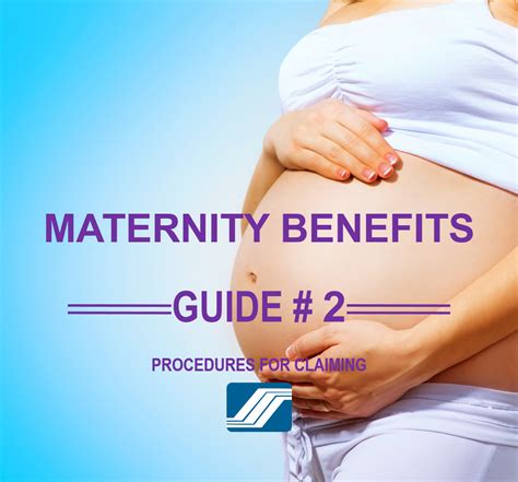 Sss Maternity Benefits Procedure For Claiming E Pinoyguide