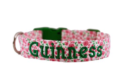 Dog Collars Girly Custom Dog Collars Personalized Dog Collars Puppy