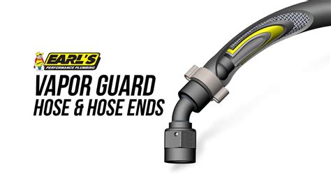 Earls Vapor Guard Hose Hose Ends And Clamps Youtube