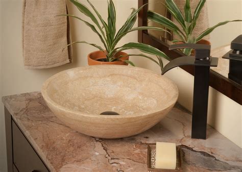 77 Impressive Travertine Bathroom Vessel Sink For Every Budget