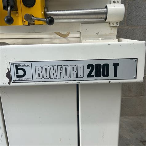 Boxford 280t Screw Cutting Centre Metal Lathe 3 Phase 6 Speed Metric