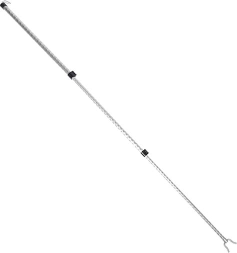 Garneck Adjustable Long Reach Closet Reacher Pole With Hook