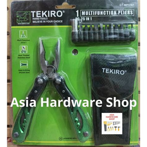 Jual Tang Lipat Tang Multifungsi In Tekiro Multifunction Pliers