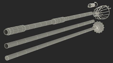 Fruit Picker Tool With Aluminum Telescoping Pole 3d Model 29 3ds