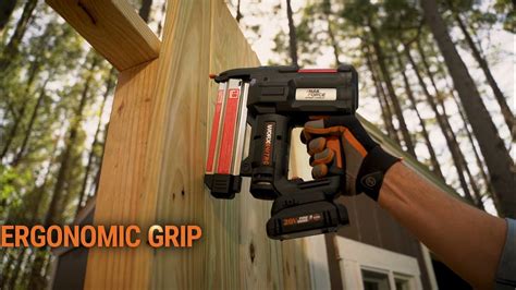 Worx® Nitro™ 18 Gauge Nail And Staple Gun Youtube