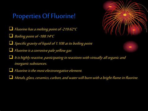 PPT - Fluorine PowerPoint Presentation - ID:2749836