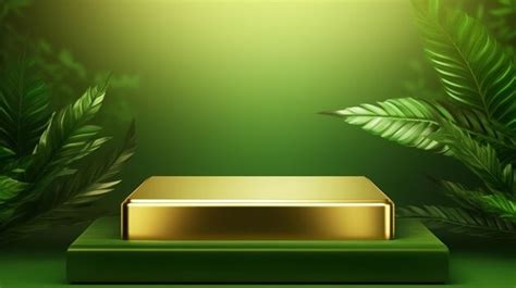 Premium AI Image | product display background 3d podium stand