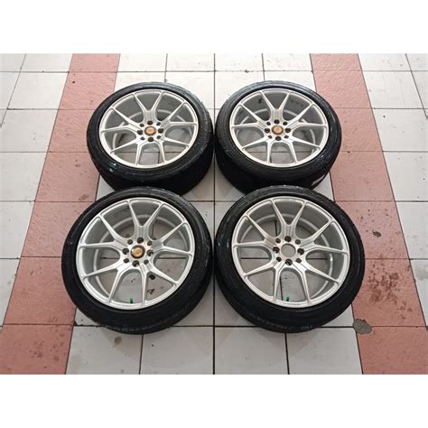 Jual Velg Bekas Copotan Mobil Seken Vossen Vostainer Ring Lebar