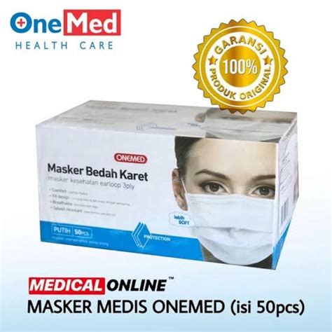 Jual Masker Onemed Ply Earloop Shopee Indonesia