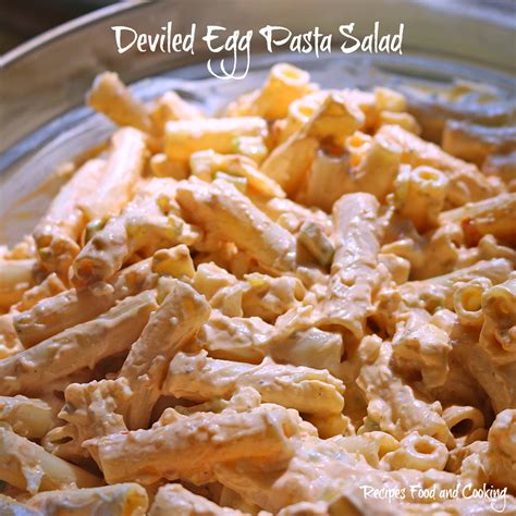 Deviled Egg Pasta Salad