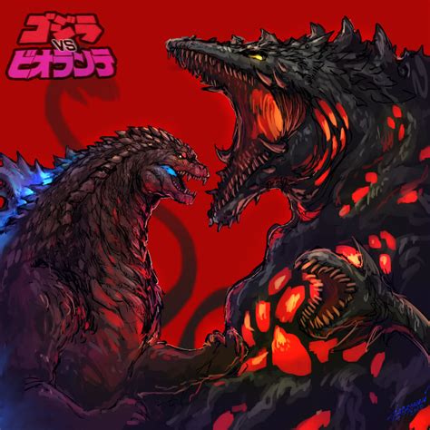 Godzilla Vs Biollante By Garayann On Deviantart In 2021 Godzilla