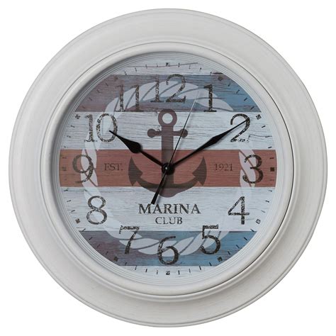 Breakwater Bay Nautical Anchor Wall Clock Reviews Wayfair