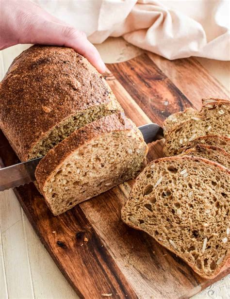 Sourdough Grain Sandwich Bread Home Grown Happiness