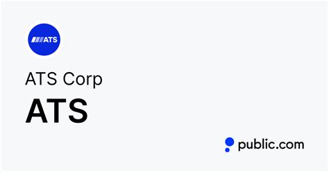 buy ats corp stock ats stock quote today investment insights