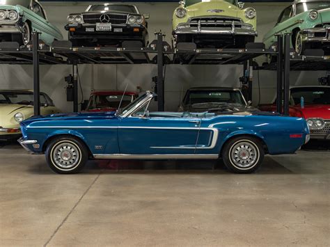 1968 Ford Mustang 390 335hp V8 Gt S Code Convertible Stock 28554 For Sale Near Torrance Ca