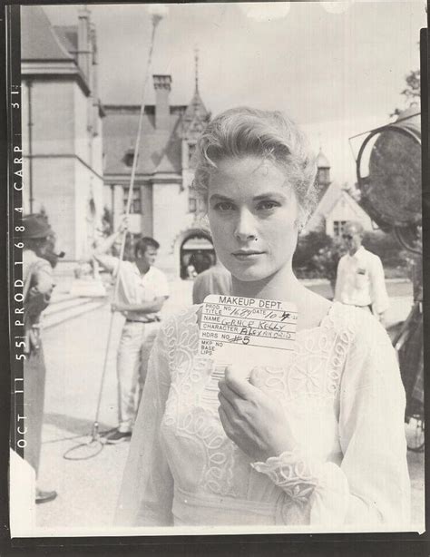 A Backstage Shot Of The One And Only Grace Kelly C Early 1950s Hope