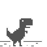Создать мем "pixelart, 1990 игра динозавр башня, динозаврик из гугла ...