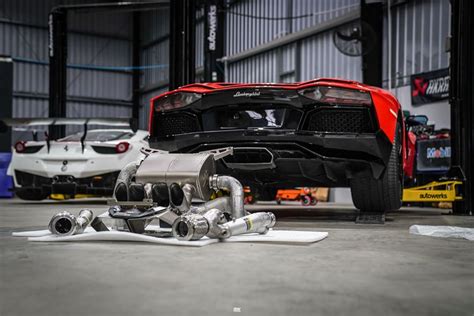 Lamborghini Aventador Lp Akrapovic Exhaust Linkpipe Stage