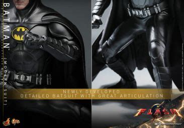 The Flash Michael Keaton Batman Figure By Hot Toys The Toyark News