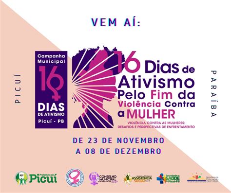 Vem Aí A Campanha Municipal 16 Dias De Ativismo Pelo Fim Da Violência Hot Sex Picture