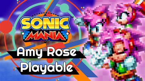 Sonic Mania Amy With Extra Slot Youtube