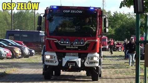 Wyjazd Alarmowy 409 E 82 GBA MAN TGM 18 340 Moto Truck OSP Zelów ze