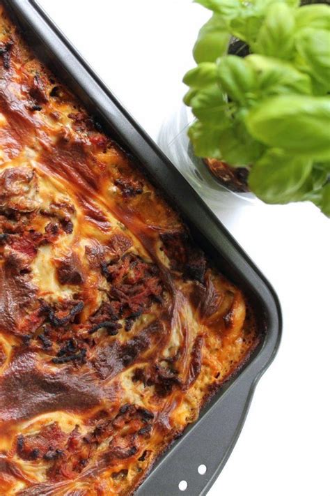 Klassisk Lasagne Den Bedste Opskrift Med Ekstra Gr Ntsager