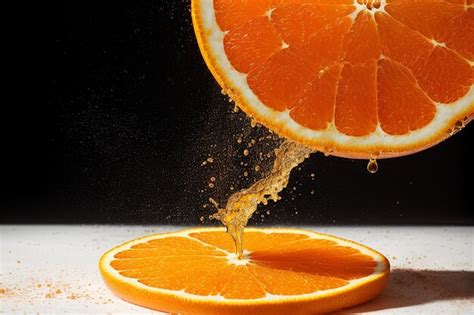 Premium AI Image | Juicy Splash