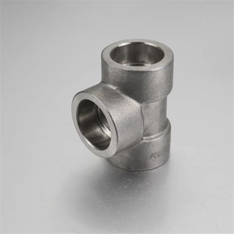 Forged Steel Astm A A Equal Tee Socket Weld End Fitting Buy