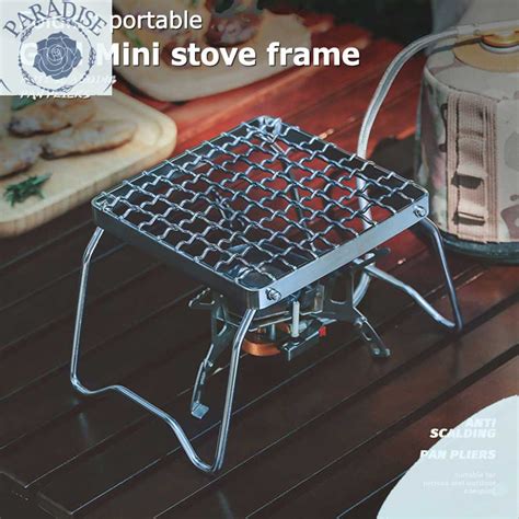 Jual Rak Panggangan BBQ Mini Outdoor Stand Api Unggun Lipat Untuk