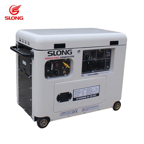 E Slong Silent Type 8kw Tri Fuel Generator China Tri Fuel Generator