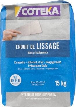 Enduit De Lissage Poudre Kg Coteka Bricomarch