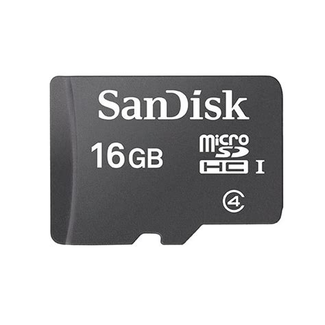 Sandisk Microsdhc Card With Adapter Sdsdqm 016g B35a