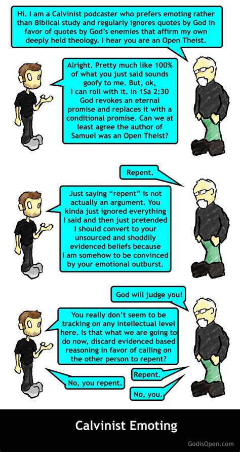 Meme Monday Calvinist Emoting God Is Open