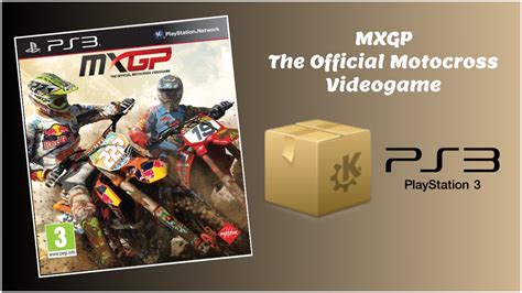 MXGP The Official Motocross Videogame PKG PS3 YouTube