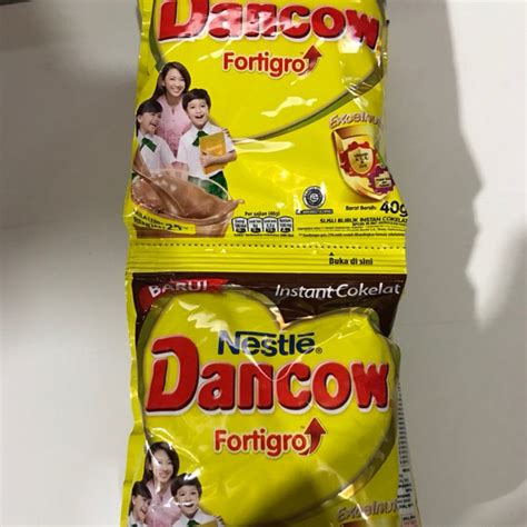 Susu Dancow Coklat Fortigro 1 Renceng 10 Sachet 39gr 39 Gr Cokelat