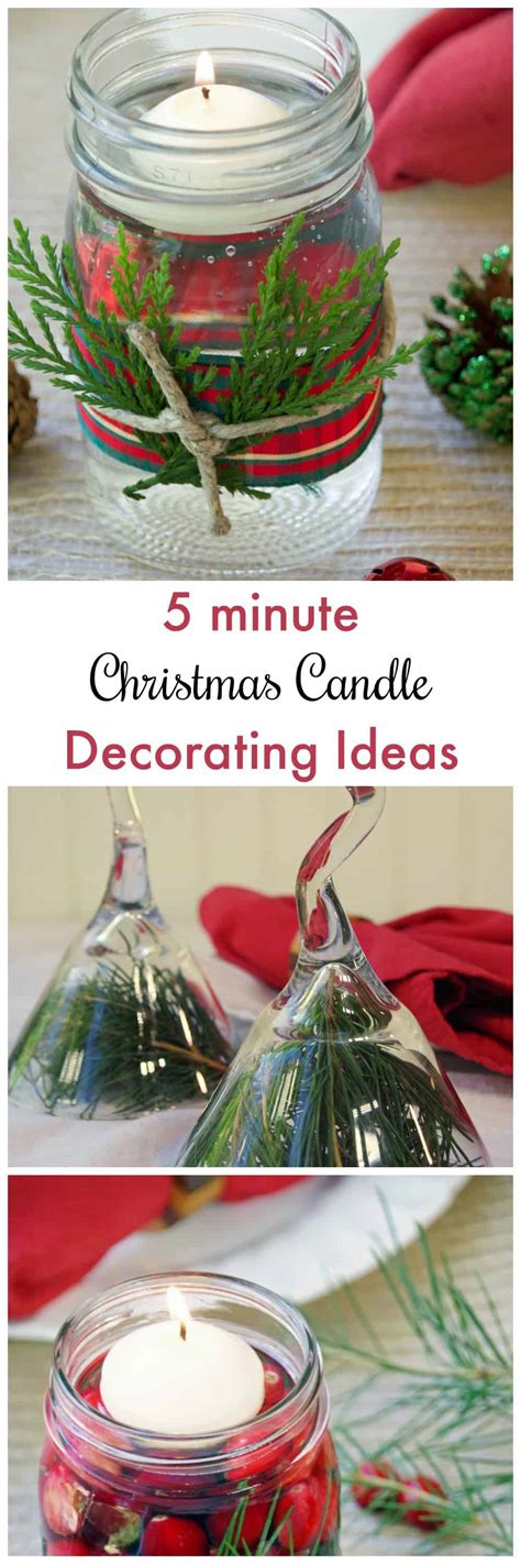 Christmas Candle Decorating Ideas Suburbia Unwrapped