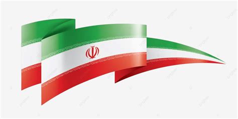 Ribbon Tape Flag Vector Art Png Iran National Flag Ribbon Tape