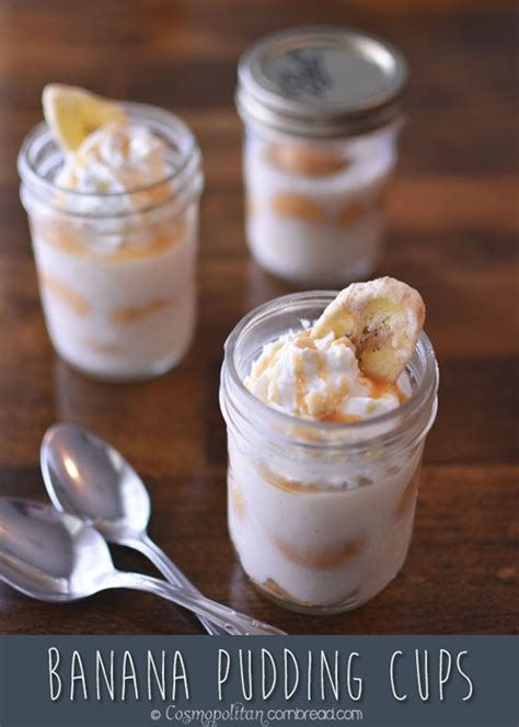 Banana Pudding Cups Recipe Chefthisup