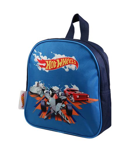 Sac à dos gouter cm maternelle Hot Wheels Bleu