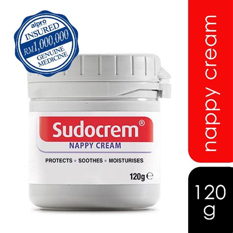 Sudocream Sudo Cream Nappy Rash 60g 120g Exp 19022025 Shopee