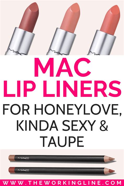 9 Best Mac Lip Liner For Honeylove Kinda Sexy And Taupe